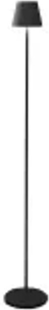 NETTLIFE LED-Stehleuchte in Schwarz, dimmbar mit USB-Anschluss und 3 Farbtemperaturen, Höhe: 125 cm - Bild 1