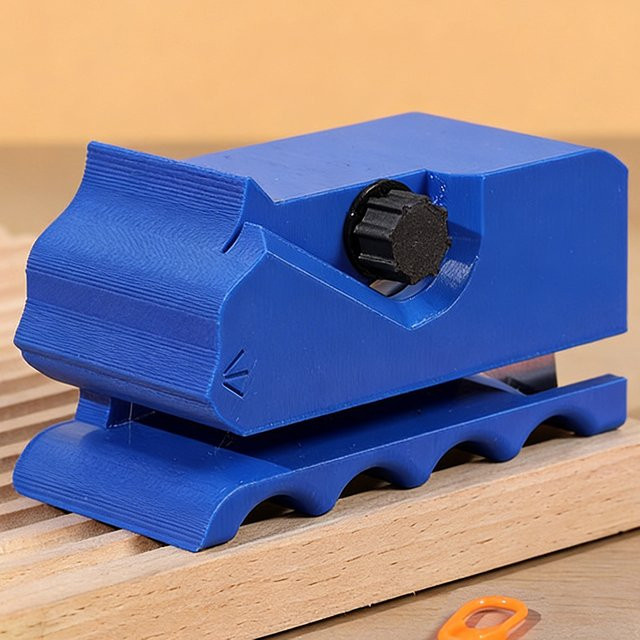 Katzenförmiger Karton-Cutter aus Kunststoff in Pink, 3D-gedrucktes Schiebe-Messer für Papier und DIY-Projekte - Bild 1