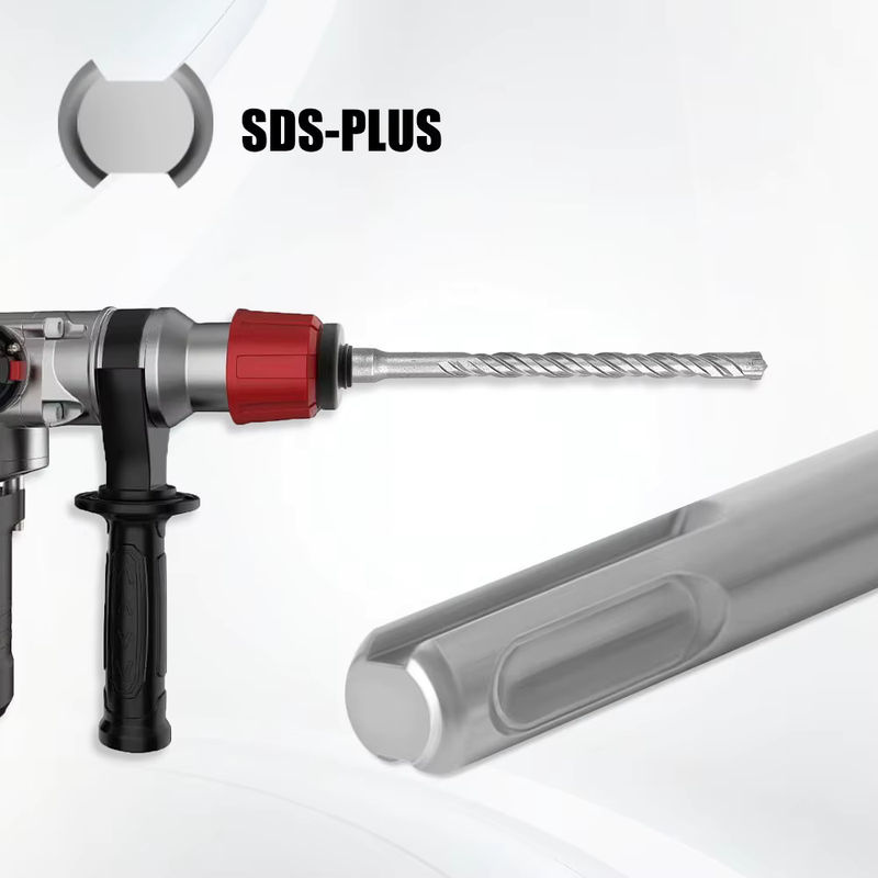 SHENSEN SDS Plus Betonbohrer Set für Mauerwerk und Ziegel in Silber und Multicolour, Längen: 110 mm und 160 mm - Bild 3