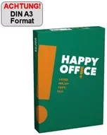 Igepa Kopierpapier Happy Office DIN A3, weiß, 80 g/m², 500 Blatt - Bild 1