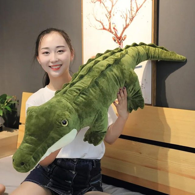 Kidsly Alligator Plüsch Spielzeug, Stofftier, 90cm - Bild 1