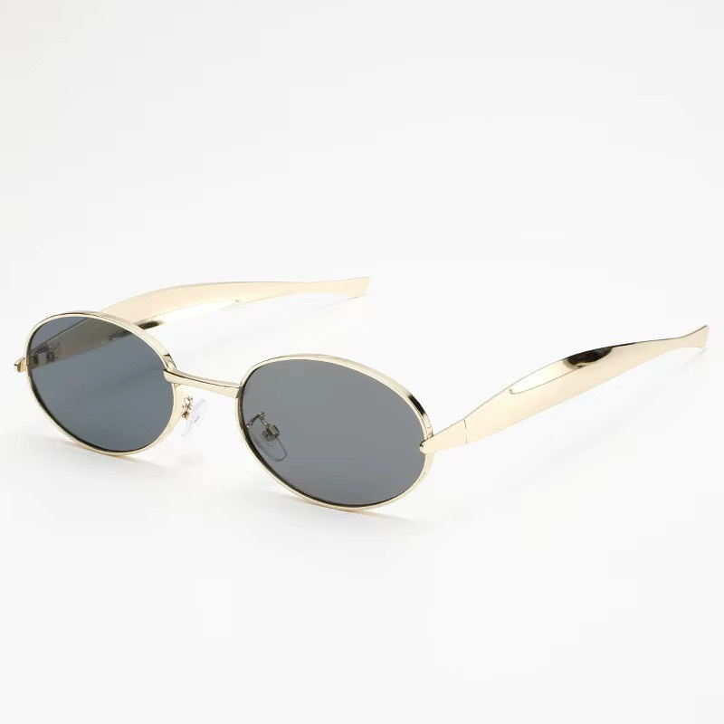 ERIKOLE Sonnenbrille, oval, Unisex, Vollrand, Metall - Bild 2