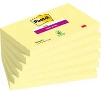 Post-it Super Sticky Notes Haftnotizen Gelb B: 7,6 cm, H: 7,6 cm - Bild 1