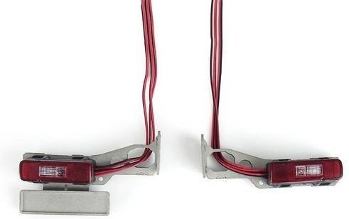 Thicon Models 50370 Rückleuchte für Volvo im Maßstab 1:14 aus Edelstahl, 1 Paar - Bild 1