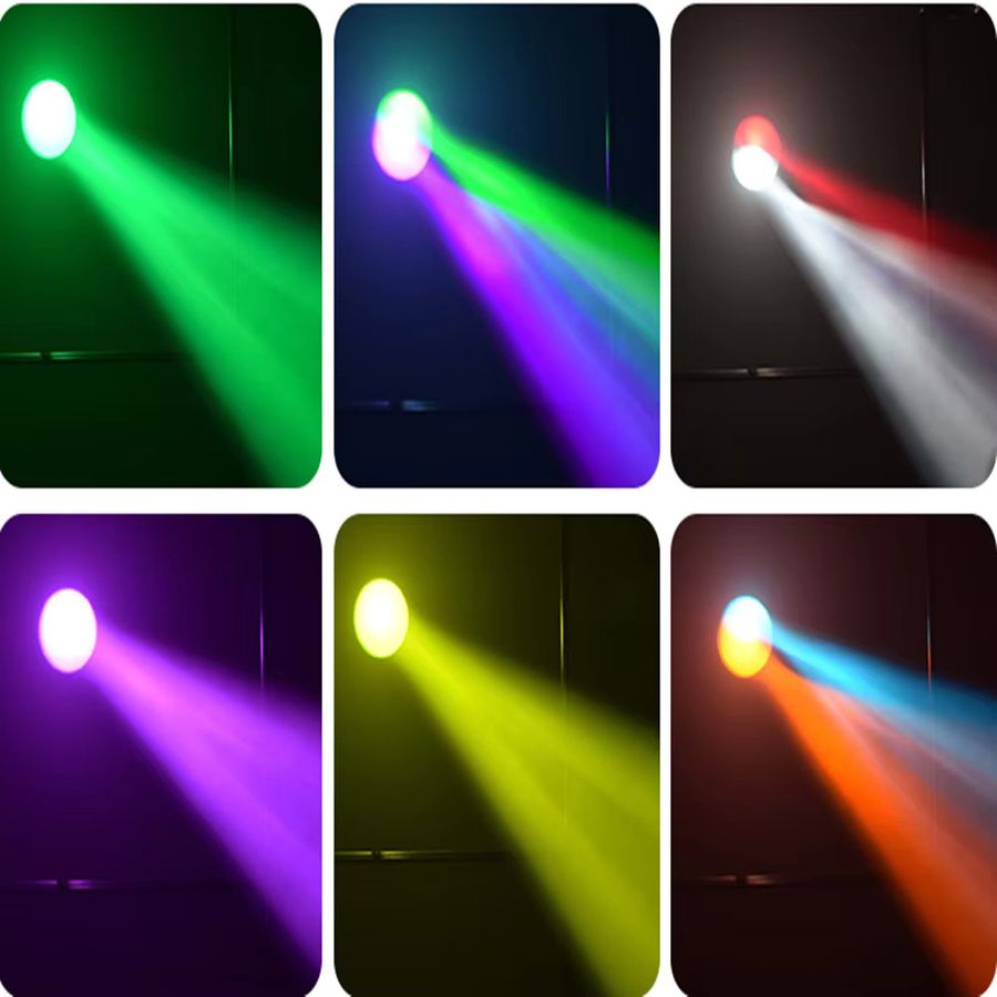 YOUBAIXIA Moving Head 380W 20R DJ-Licht mit Halo-Effekt, Zoom, Prismen und 14 Gobos für Outdoor und Disco Party Beleuchtung - Bild 3