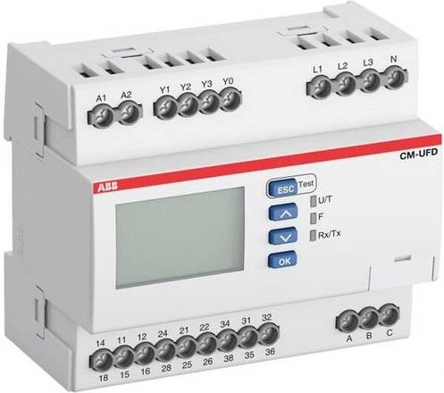 ABB CM-UFD.M31M 1SVR560731R3701 Überwachungsrelais mit 3 Relais-Ausgängen in Weiß - Bild 1