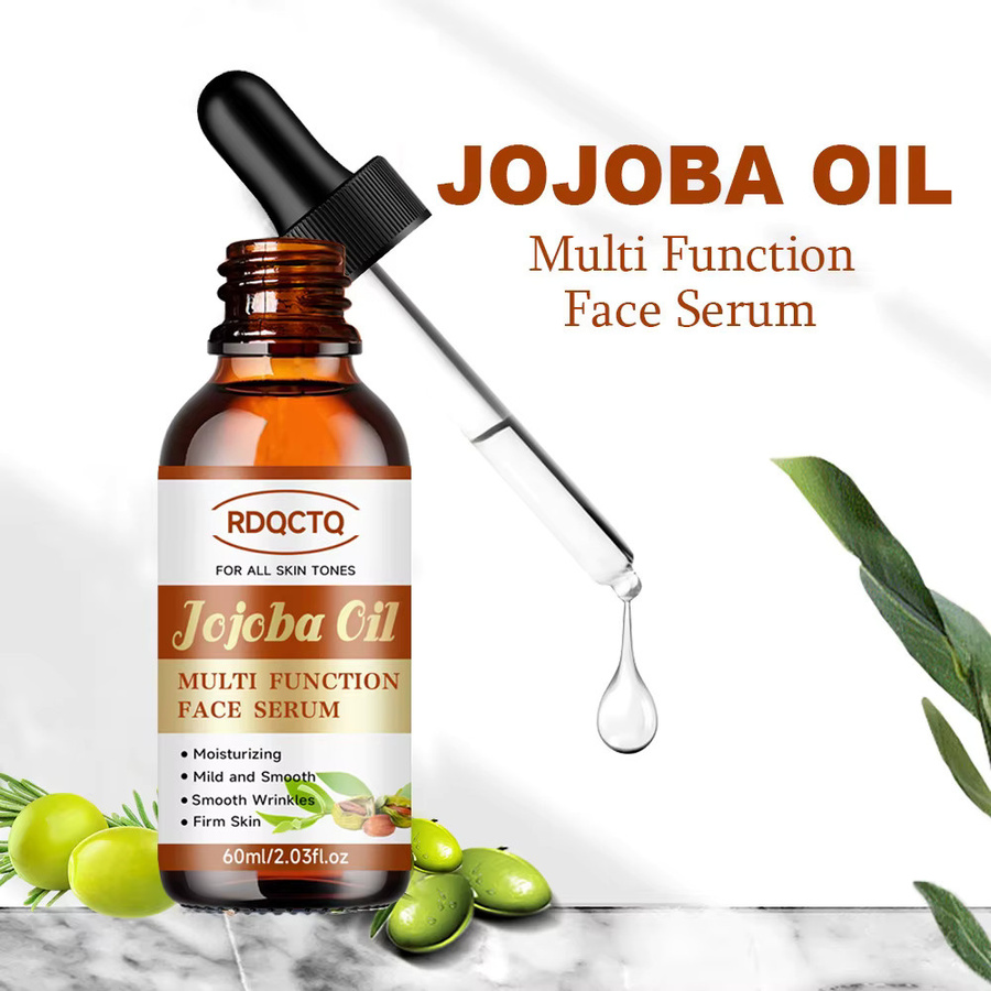 RDQCTQ Jojobaöl mit Vitamin E, Öl für Gesicht und Körper, Unisex - Bild 3