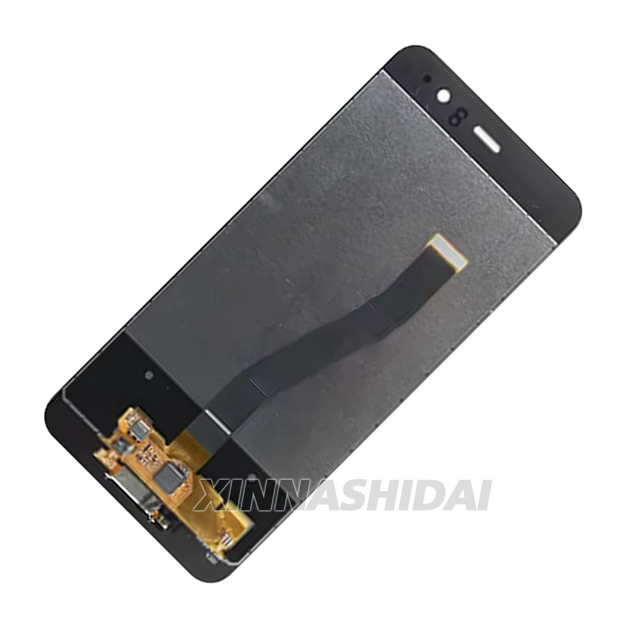 Huawei P10 LCD Display Touchscreen Digitizer Montage mit Rahmen in Schwarz - Bild 3
