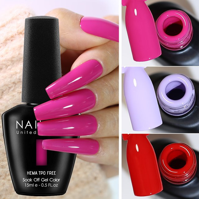 NAILCO Gel-Nagellack, 15 ml, TPO-frei, abziehbar - Bild 1