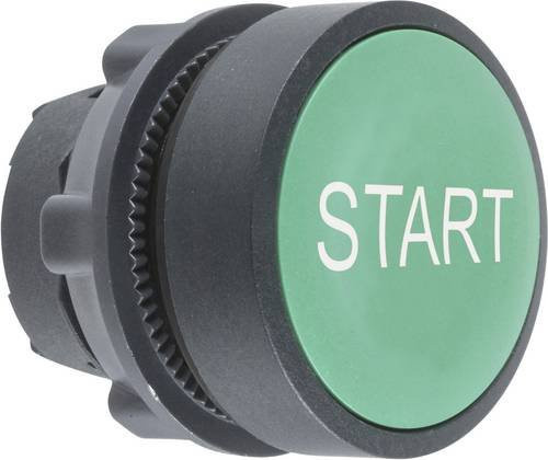 Schneider Electric ZB5AA333 Drucktaster-Frontelement mit 1 Taste zur Druckentriegelung in Grün - Bild 1