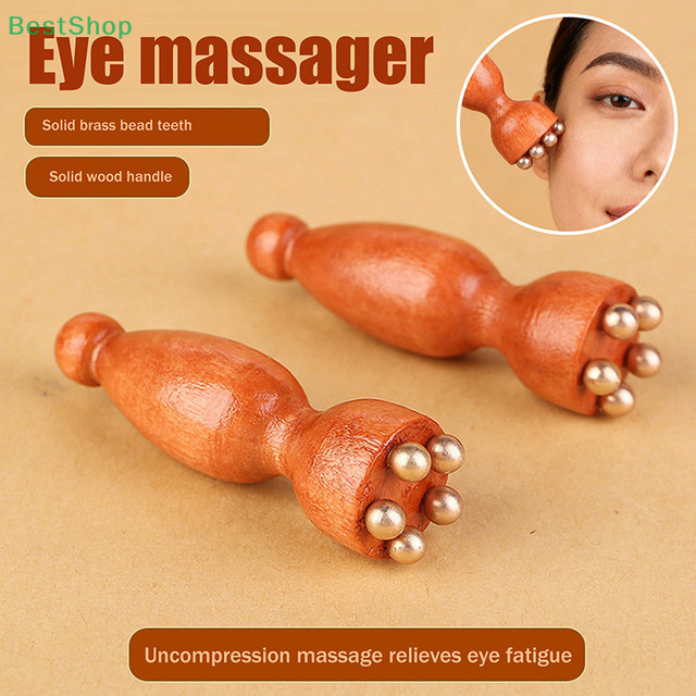 Little Lotus Massagegerät für Gesicht und Augen, braun - Bild 1