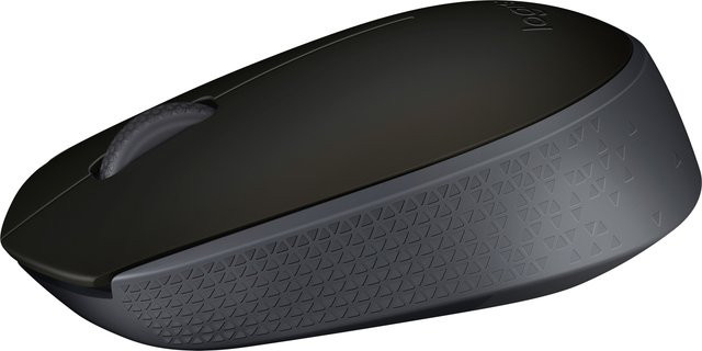 Logitech M171 Wireless Maus, kabellose optische Funkmaus in Schwarz und Grau mit 1000 dpi - Bild 3