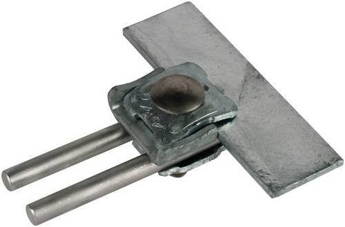 DEHN Falzklemme 365 010 aus Stahl in Silber - Bild 1