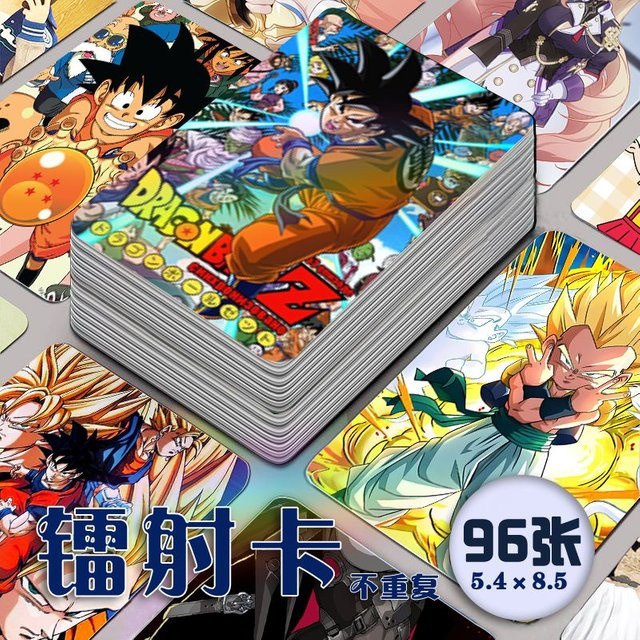 Bandai Dragon Ball Laser-Minikarten, 96-teiliges Set, Anime - Bild 1