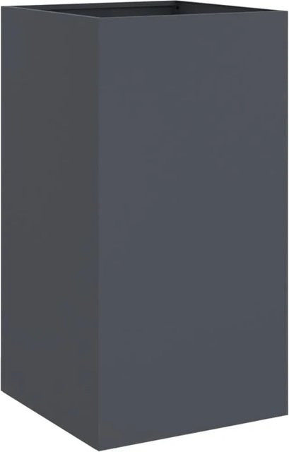 vidaXL Pflanzkübel aus Stahl in Anthrazit, H x B x T: 75 x 38 x 42 cm - Bild 1