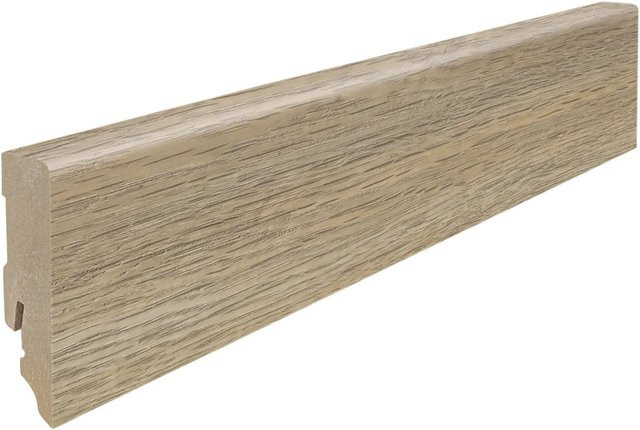 Living by HARO Sockelleiste Eiche Quebec in Alabaster, B/H/L: 58 mm x 16 mm x 2.200 mm - Bild 1
