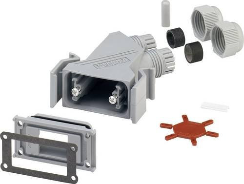 Phoenix Contact 1689145 Sensor-Aktor-Datensteckverbinder Buchse und Stecker, Polzahl 9, Farbe: Grau - Bild 1