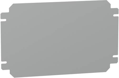 Schneider Electric NSYMM23SB Montageplatte aus Metall in Grau, B/H: 20 x 30 cm - Bild 1