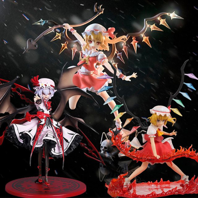 KONBORE Touhou Projekt Flandre Scarlet, Actionfigur, 27 cm, Mädchen Figur - Bild 1