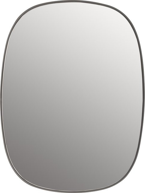 Muuto Framed Spiegel in Grau aus Metall und Glas - Bild 1