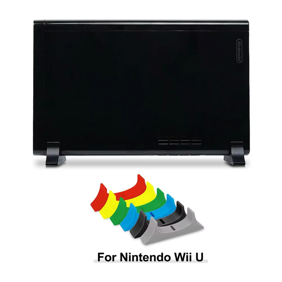Nintendo Wii U Kühlungshalterung für die horizontale Montage in Gelb - Bild 6