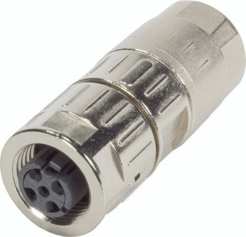 HARTING Kabelsteckverbinder 21038812405 mit 4 Polen in Silber - Bild 1