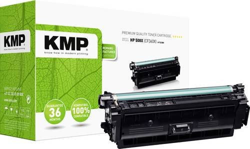 KMP Toner Cartridge Schwarz kompatibel mit HP 508X und CF360X mit 12500 Seiten Reichweite - Bild 1
