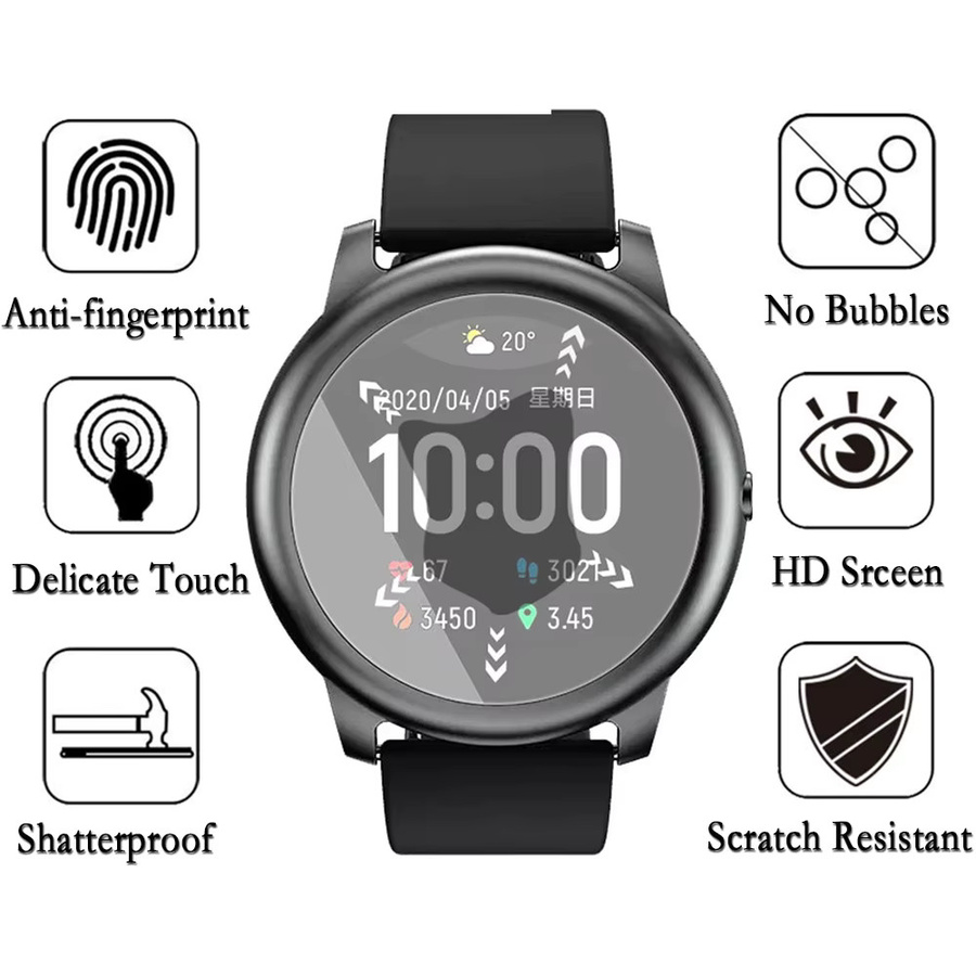 Haylou Displayschutzfolie Glas, Smartwatch Zubehör - Bild 5