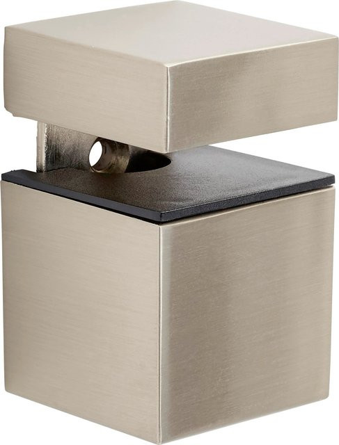 OBI Befestigungsclip Cube in Nickel, Silber, B/T/H: 120 x 50 x 100 cm - Bild 1