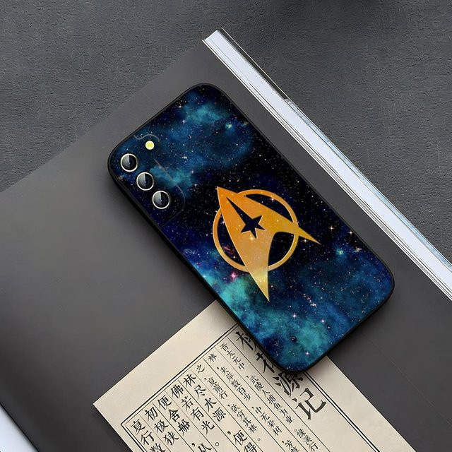 S-Star Trek Schiffe Handyhülle für Samsung Galaxy S24 S25 S26 S22 S23 S20 S21 S21 Ultra S21 FE S20 FE A16 M54 A14 A54 A24 in Multicolour - Bild 1
