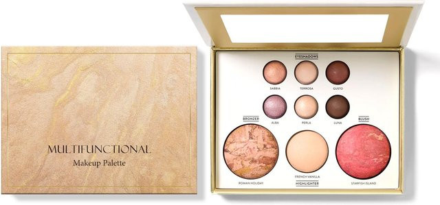 AMZ Liquid Gold All-in-One Make-up Palette, Schimmernd - Bild 1
