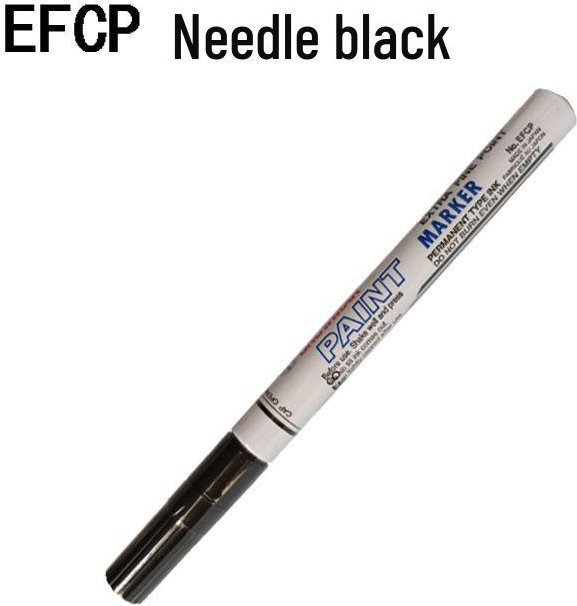 Chose One Japanischer Schneemann Lackmarker Schwarz 0,5 mm Ultrafein Wasserdicht und Hitzebeständig - Bild 1