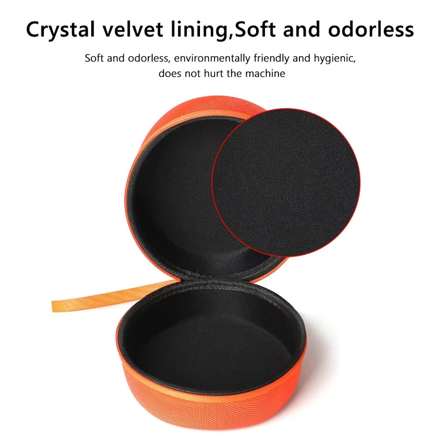 VAORLO EVA-Hartschalenkoffer wasserdichte und stoßfeste Kopfhörerhülle für Sony WH-1000XM4, WH-1000XM5, EDIFIER W820NB sowie QCY H3 und H4 in Blau oder Orange - Bild 5