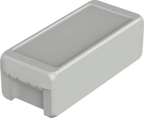 Bopla Bocube Industrie-Gehäuse aus Kunststoff in Lichtgrau RAL 7035 B 180806 H x B x T: 6,0 x 19,1 x 8,0 cm - Bild 1