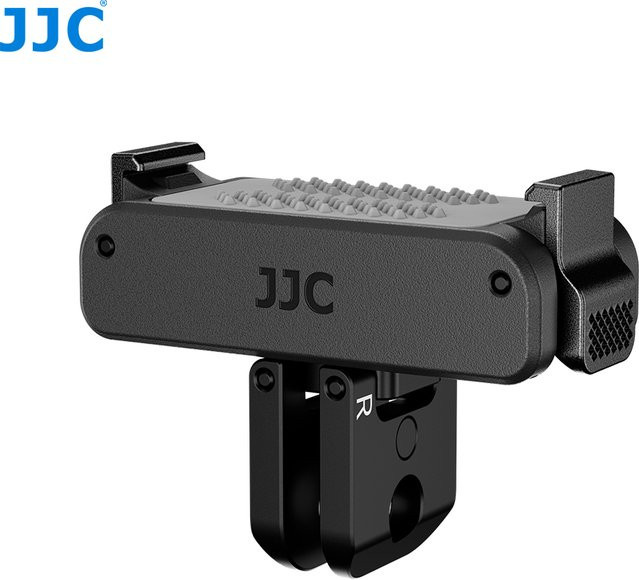 JJC Osmo Nano Magnetischer Schnellwechseladapter für DJI Osmo Nano Action 6 in Schwarz mit Klappklauen - Bild 1