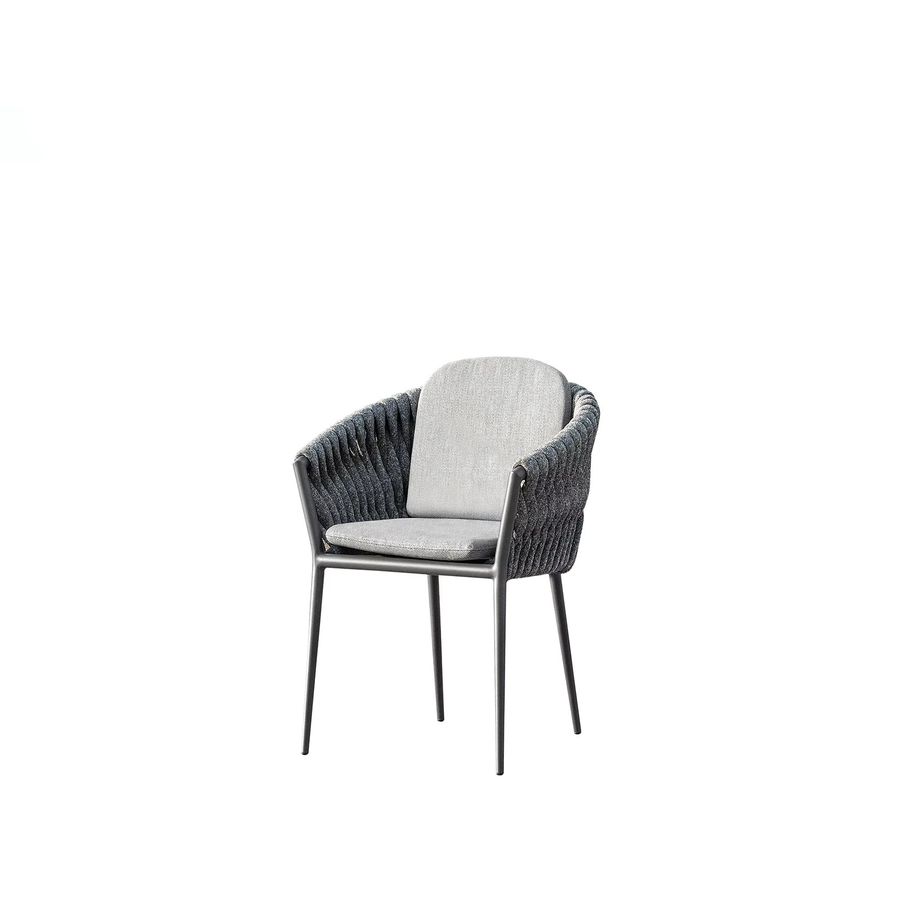 Artie Gartenmöbel-Set aus Aluminium und Seil mit modernem Design für den Außenbereich - Bild 5