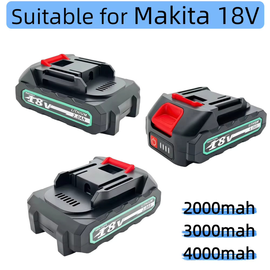 Makita Premium-Lithium-Ionen-Akku 18V BL1830B in Schwarz für Elektrowerkzeuge mit 2000 mAh - Bild 3