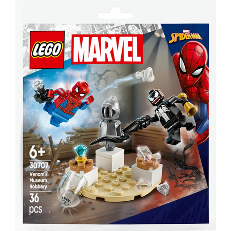 Lego Marvel Super Heroes Venoms Museumsraub Konstruktionsspielzeug