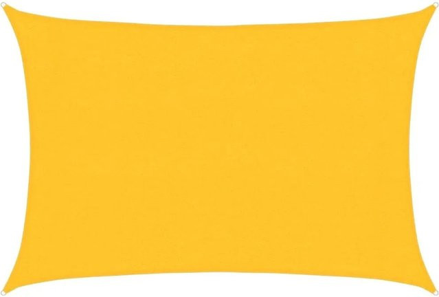 vidaXL Sonnensegel aus HDPE in Gelb, B/T: 3 x 4,5 m - Bild 1