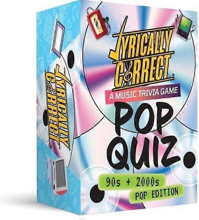 dis-tri-paca Pop-Quiz Musik-Quizspiel 90er & 2000er Edition