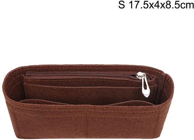 Love Home Garden Make-up-Organizer Filz-Einsatztasche, Damen, 17.5*8.5*4cm - Bild 1