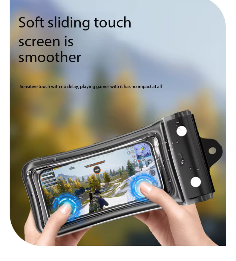 BEIQIU Wasserdichte Handytasche in Schwarz für iPhone, Samsung, Huawei und Xiaomi - Bild 4
