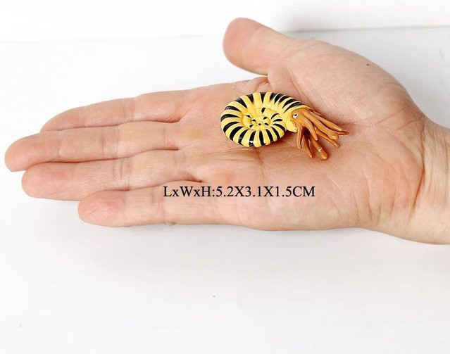 Meeres-Spielzeugtiere Nautilus Figur Cameroceras Ammoniten, Actionfiguren, Kunststoff, ab 14 Jahre - Bild 1