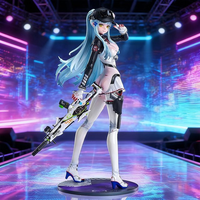 Bandai Anime Schöne Figur Bunny Lume, Actionfigur, 29,5 cm, Kunststoff - Bild 1