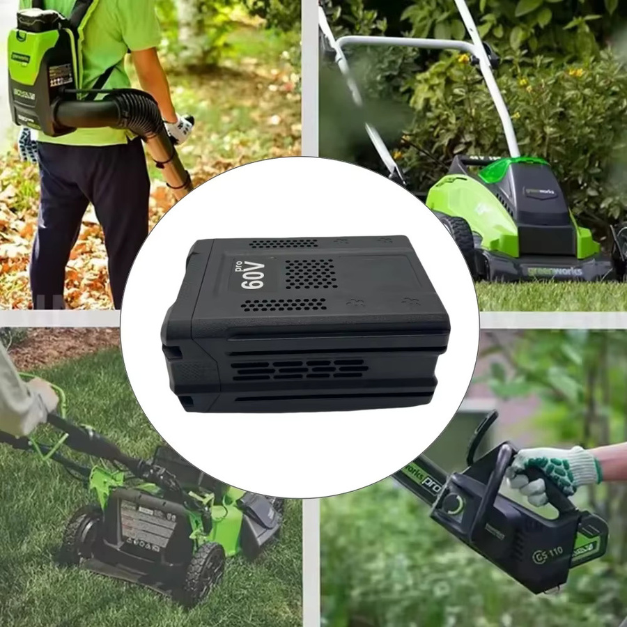 Greenworks Pro 60V Li-Ionen-Ersatzakku mit 6,0 Ah in Schwarz - Bild 4