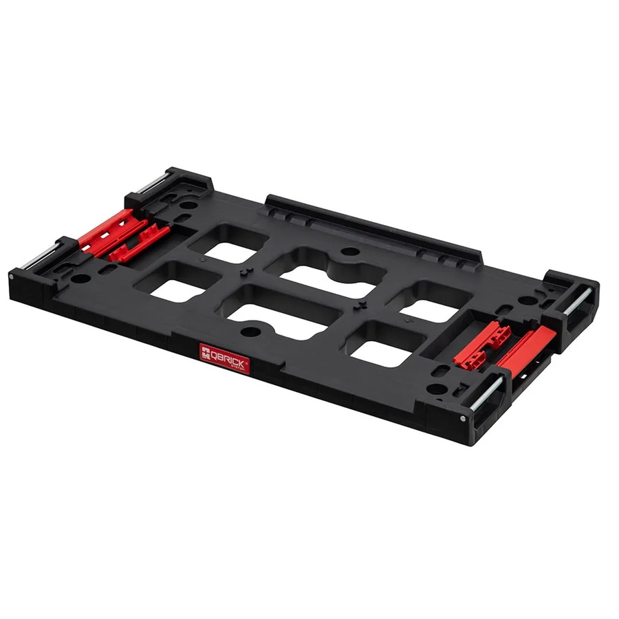 Qbrick System ONE Multi Adapter zur Kombination von Modul-Systemen in Schwarz, B/T/H: 60,0 x 34,5 x 7,4 cm - Bild 2