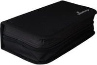 MediaRange CD Tasche für 96 CDs, DVDs oder Blu-rays aus Nylon in Schwarz, B/H/T: 28,9 x 8,8 x 16,8 cm - Bild 2