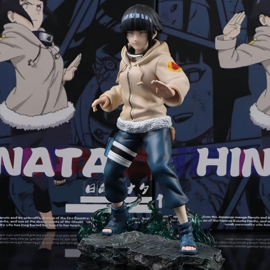 Yiran toy 1 Naruto Hinata Uchiha Anime Figur PVC Bunt / Mehrfarbig - Bild 3