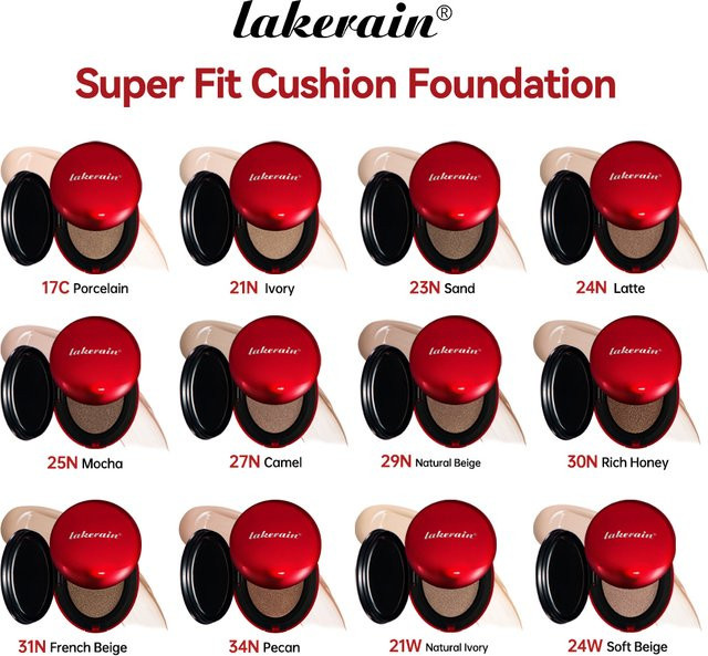 ibcccndc Fit Cushion Foundation, Sonnenschutz-Kissen-Grundierung - Bild 1