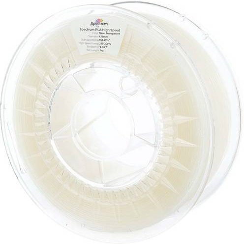 Spectrum Filaments PLA High Speed Filament Neon Gelb Transparent, 1,75 mm, 1000 g - Bild 1